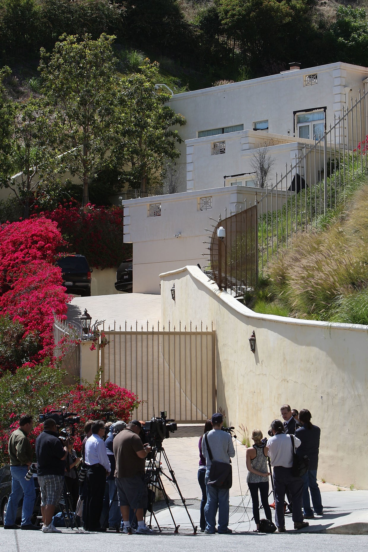 Celebrity death scenes