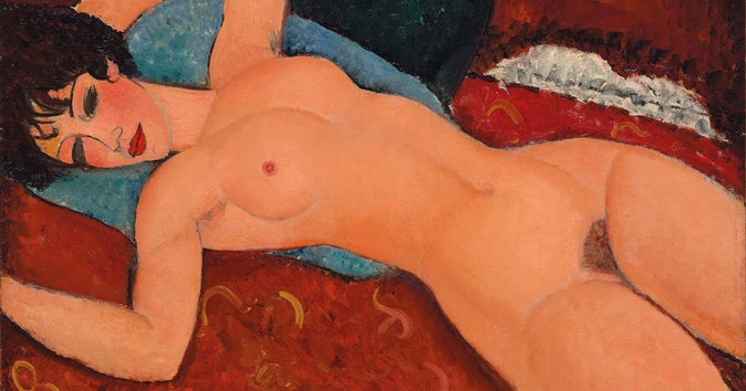 Modigliani nude painting fetches record $170.4M in N.Y. - CBS News