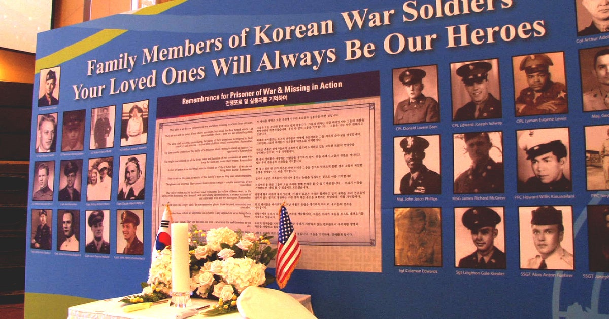 Bringing home the missing soldiers of the Korean War CBS News