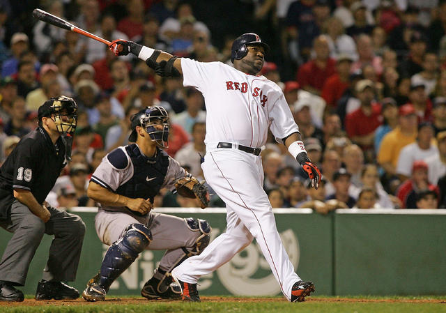 David Ortiz had the 2004 champion Red Sox drinking at 7am? 😭 #mlb #ba