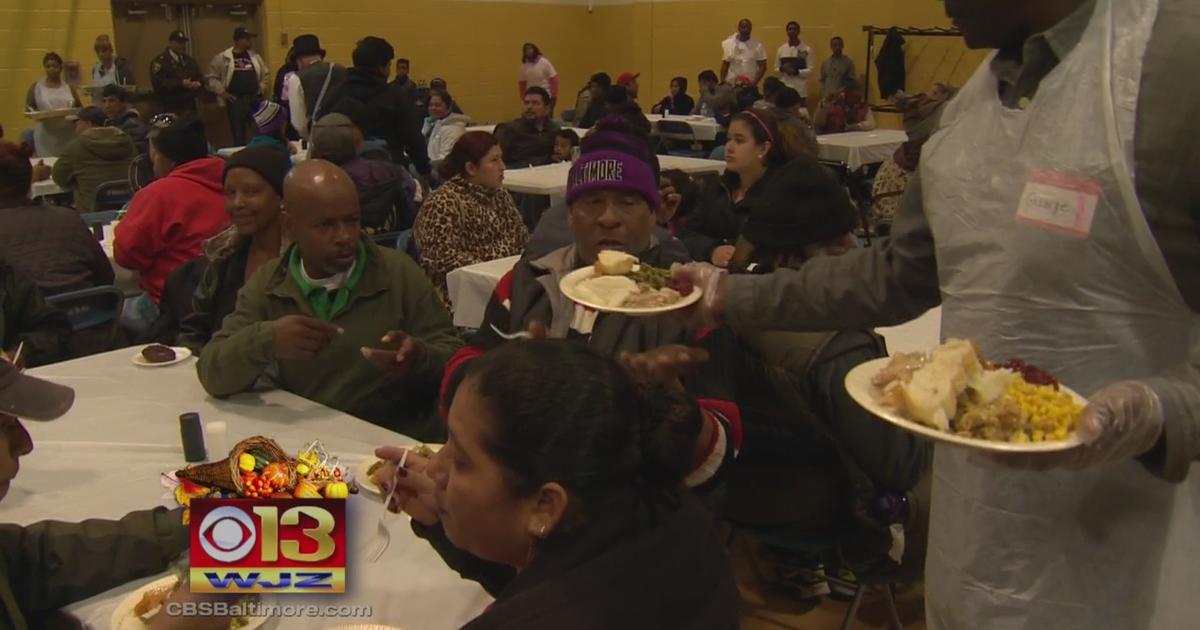 Volunteers Serve Hundreds At Annual Bea Gaddy Dinner - CBS Baltimore