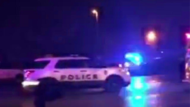 ​Police at the scene of a shooting in Lincoln, Nebraska 