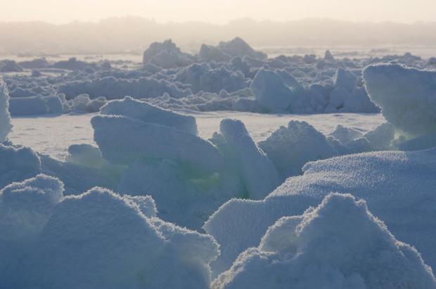 Sea ice on the Chukchi Sea 