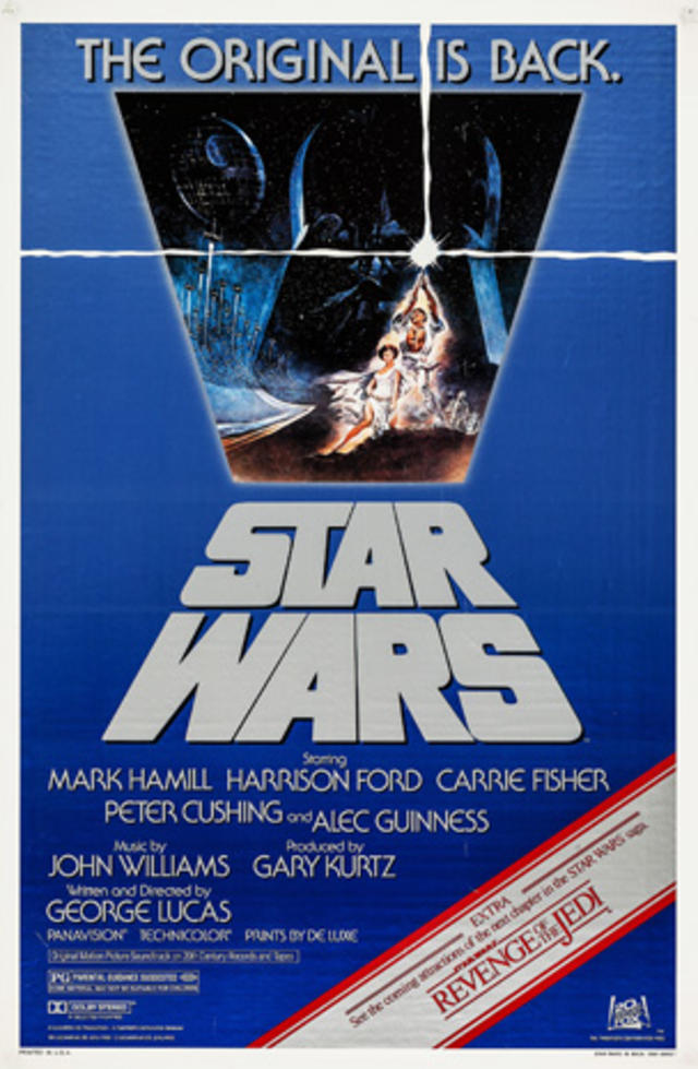 These seem to be the two main posters for Star Wars in 1977, which one do  you consider to be the definitive version for the film? (Tom Jung's on  left/Tom Chantrell on