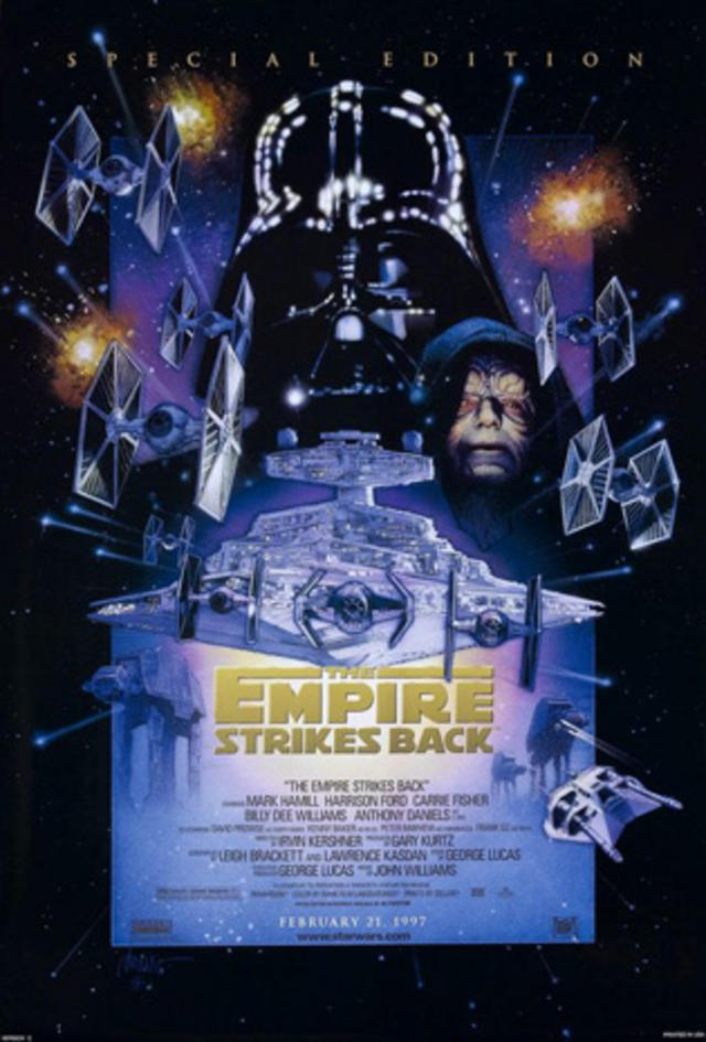 Empire Strikes Back poster 11" x 17"  Star Wars poster Star Wars movie poster 