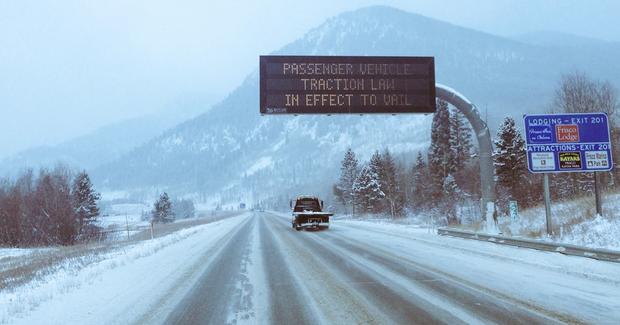 Traction laws put in place from C470 to Vail 