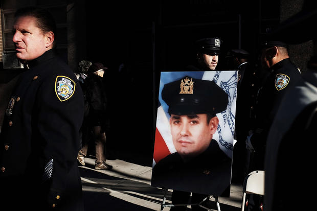 Two NYC Cops Memorialized On One Year Anniversary Of Their Murder 