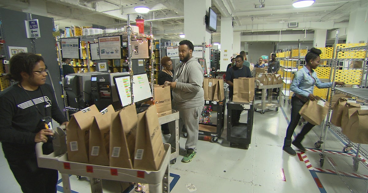 Inside Amazon's urban fulfillment centers - CBS News