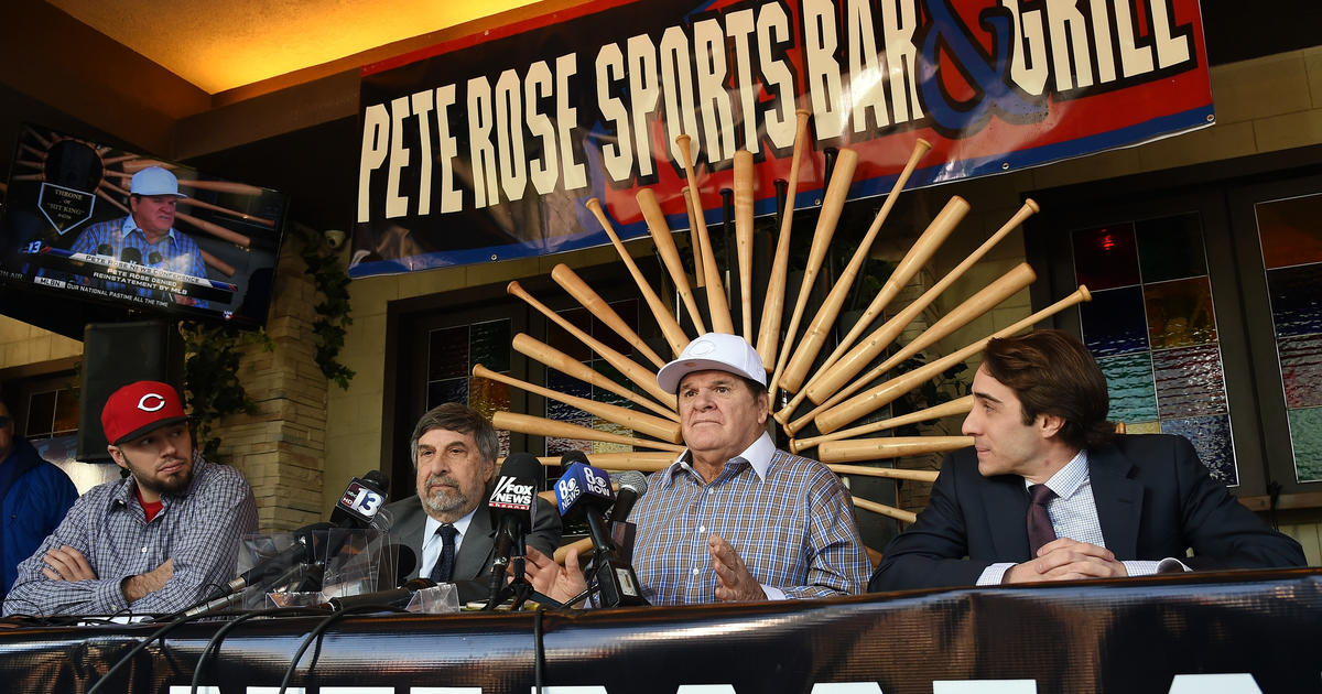 Sweeny: Pete Rose Should Be In The Hall, But Still Banned From