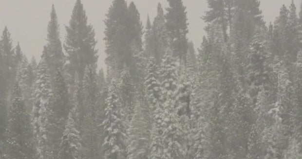 California snowpack above average for this time of year - CBS News