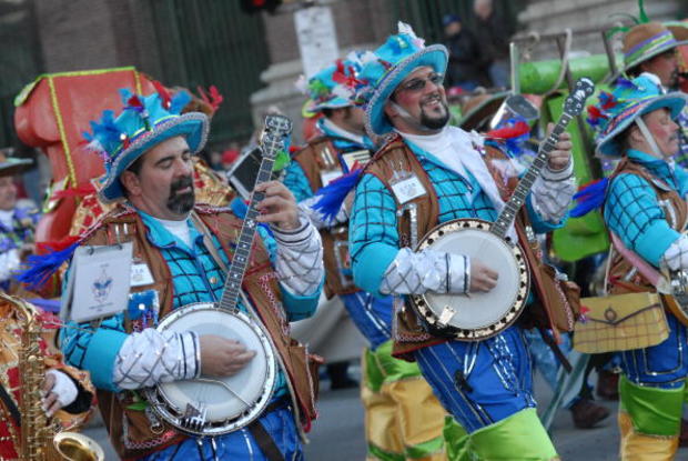 Annual Mummers Parade In Philadelphia 