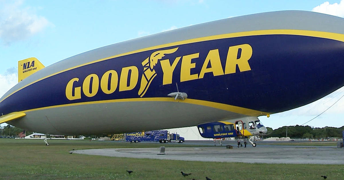 The next generation of Goodyear blimps CBS News