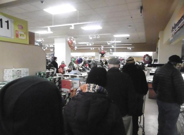 grocery store line 