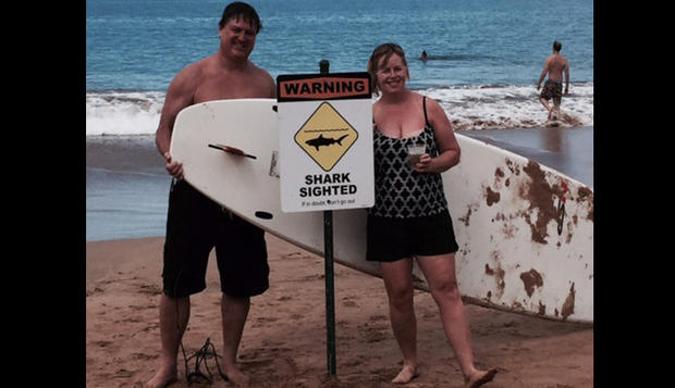 Matt Mason And Beth Mason - Hawaii Shark Attack 