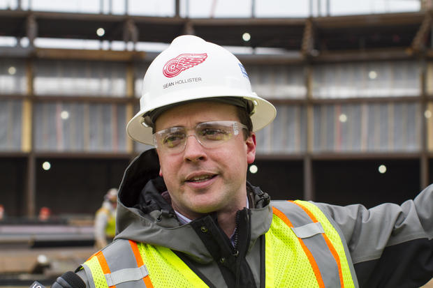 Red Wings Arena Construction Tour 