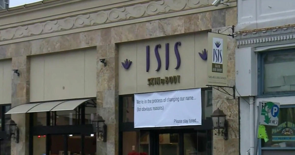 Oakland Spa Named 'Isis' Gets Makeover 'For Obvious Reasons' - CBS San ...