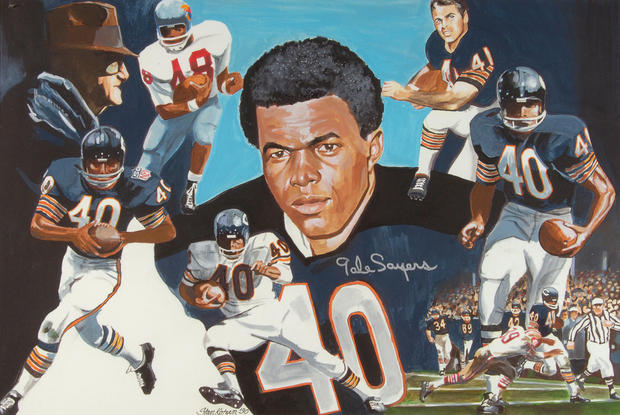 Gale Sayers Painting 