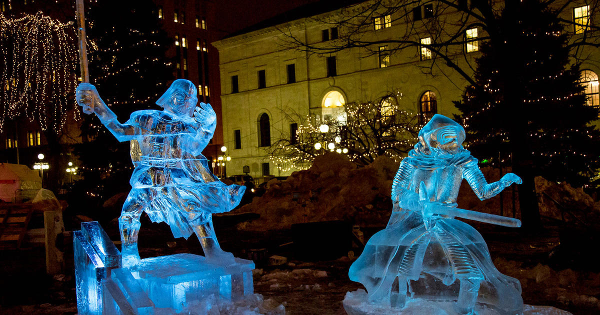 Wander Minnesota Ice Sculptures At The St. Paul Winter Carnival CBS