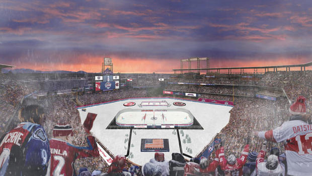 Coors Field Ice Rink 