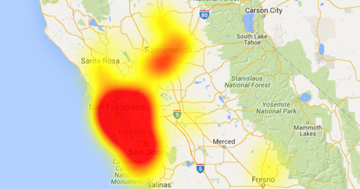 comcast business class outage map