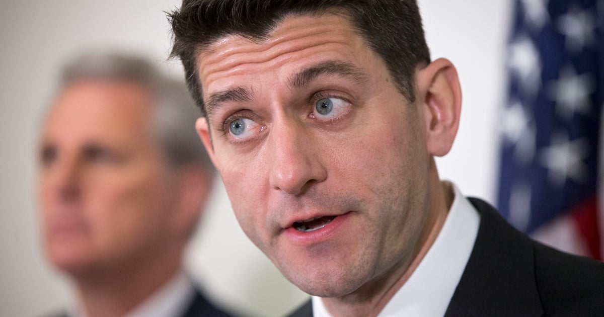 Speaker Ryan: GOP presidential nominee must reject bigotry - CBS News