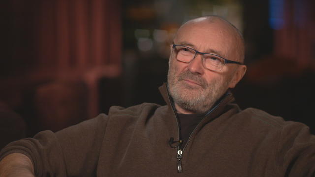 ​Singer Phil Collins is seen in an interview broadcast on "CBS This Morning" March 2, 2016. 
