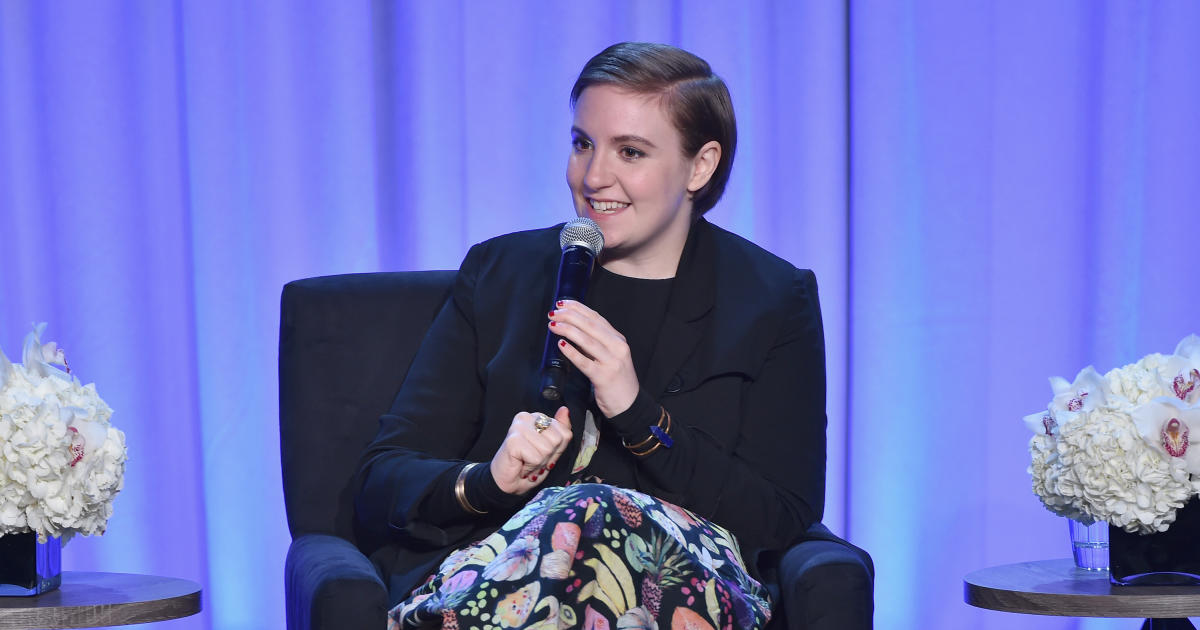 Lena Dunham Hospitalized After Ovarian Cyst Rupture Cbs News