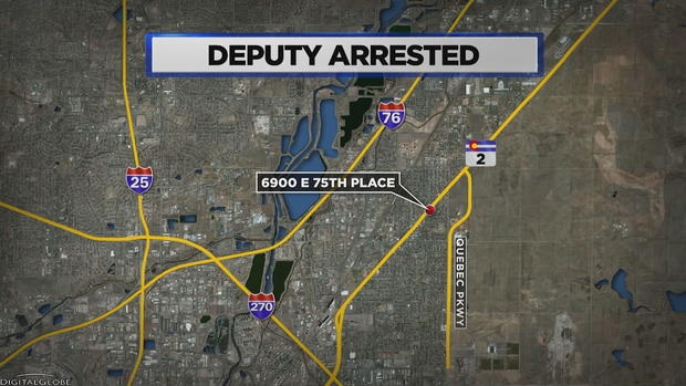Deputy Arrested Commerce City MAP 
