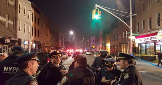 NYPD officer shot in Brooklyn - CBS News