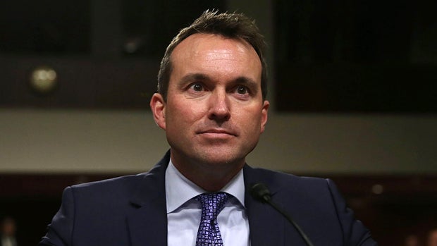 Acting U.S. Secretary of the Army Eric Fanning testifies during his confirmation hearing Jan. 21, 2016, on Capitol Hill in Washington, D.C. 