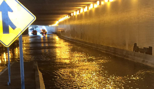 Flooding In Duluth Tunnel 