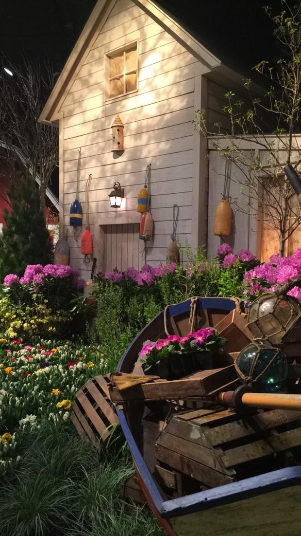 Northeast Scene At The 2016 Macy's Flower Show 