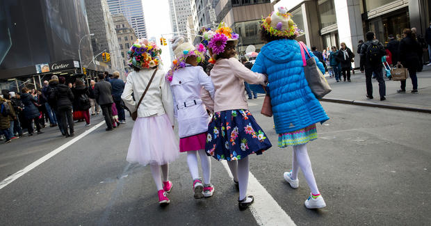 New York Holds Annual Easter Day Parade On 5th Avenue 
