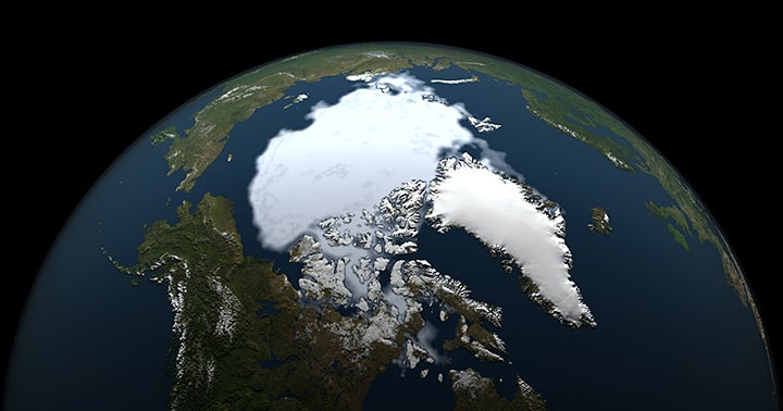 "No evidence of recovery" as Arctic sea ice sinks to near record lows CBS News