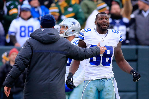 Dez Bryant - Divisional Playoffs - Dallas Cowboys v Green Bay Packers 
