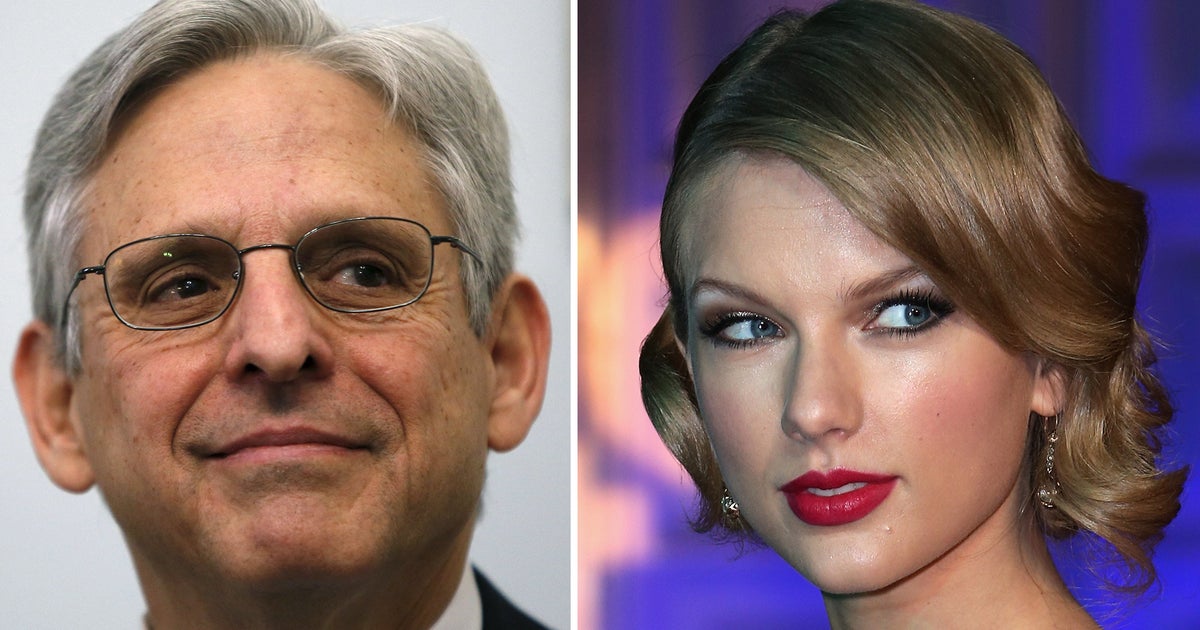 White House adviser Merrick Garland is "reasonably into Taylor Swift