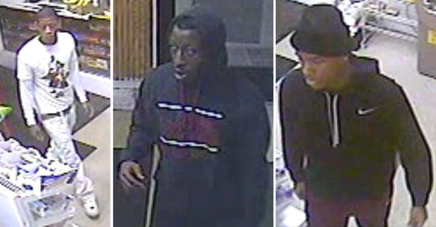 Suspects in first robbery 