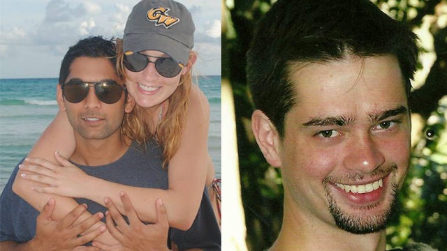 Rahul Gupta and Taylor Gould, left; Mark Waugh 