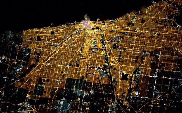 Chicago From Space 
