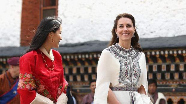 Kate's stunning looks in India and Bhutan 