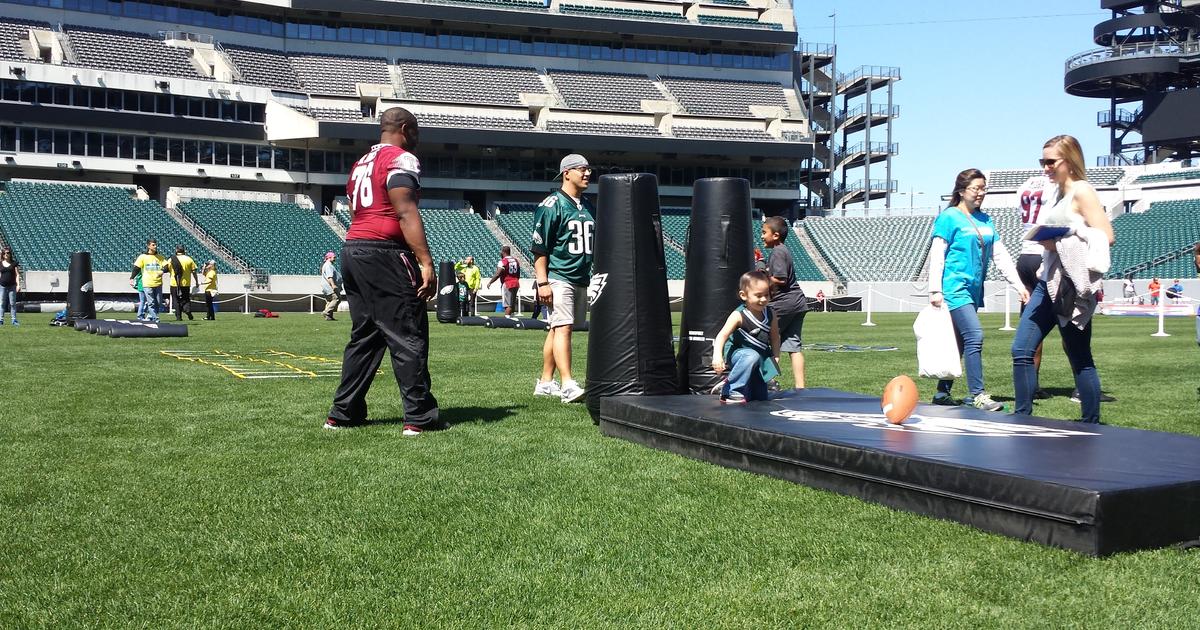 Eagles Huddle Up, Bringing Autism Awareness To South Philly CBS