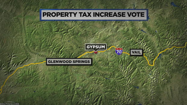 Property Tax Increase Vote MAP 