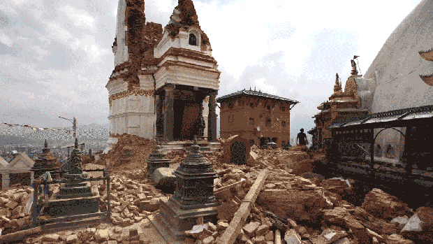 The Nepal quake: Then and now 