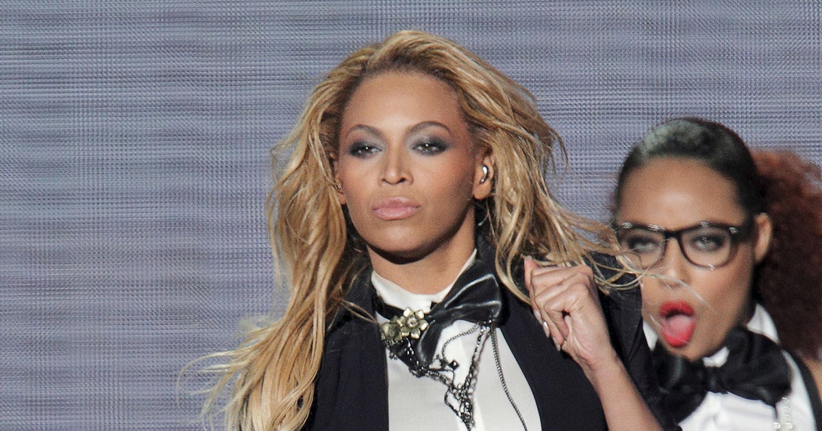 Beyonce facing 