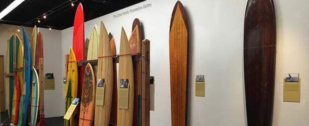 610 surfing cultural center Mazza Surfboard Collection 