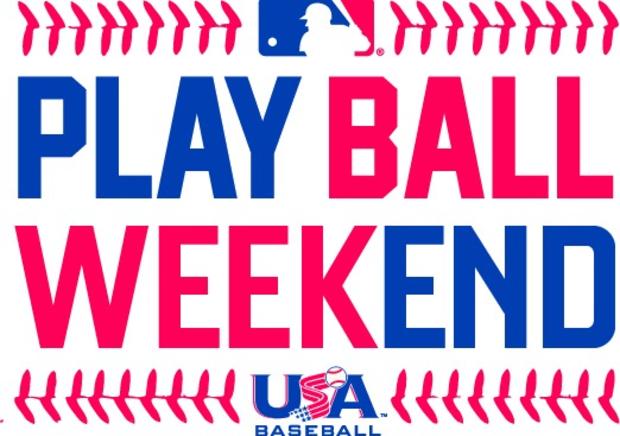 Play Ball Weekend logo 