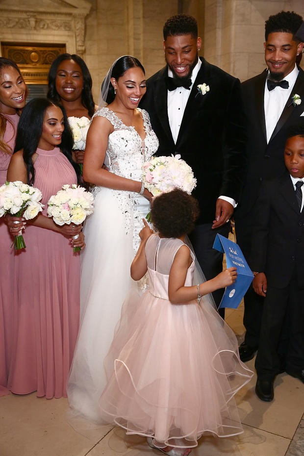 The Knot Dream Wedding - NFL Player Devon Still Marries Asha Joyce 