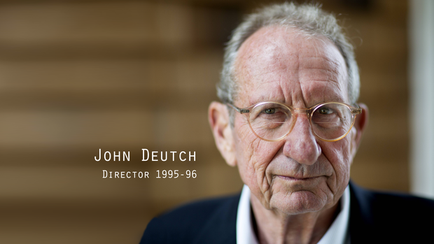 Former CIA Director John Deutch 