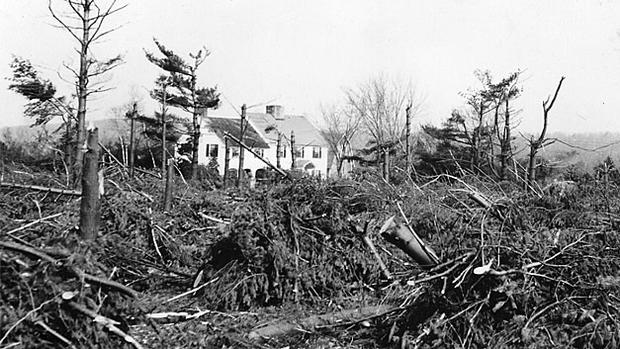 1938 hurricane damage 