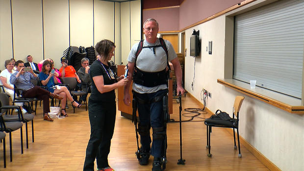Doug Eckhoff Walking With Exoskeleton 
